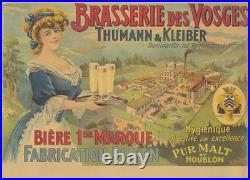 Affiche Poster Brasserie Vosges Thumann Kleiber Dommartin Remiremont