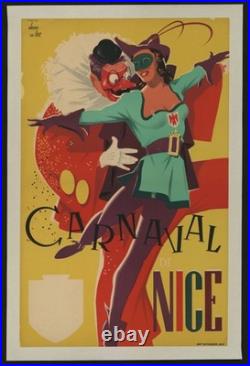 Affiche Poster Carnaval Nice