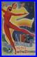 Affiche Poster Carnaval Nice 1950