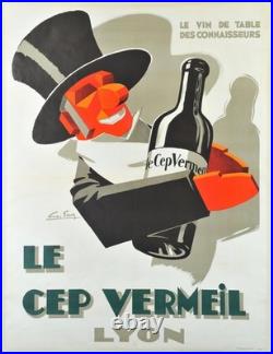 Affiche Poster Cep Vermeil Lyon