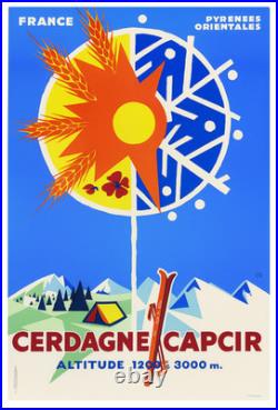 Affiche Poster Cerdagne Capcir