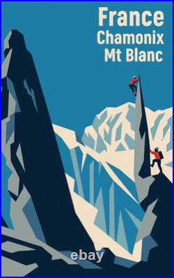 Affiche Poster Chamonix