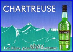 Affiche Poster Chartreuse Les Alpes