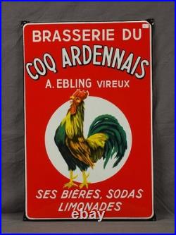 Affiche Poster Coq Ardennais Ebling Vireux