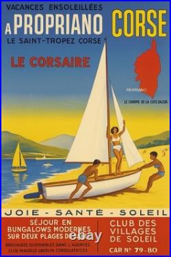 Affiche Poster Corse Propriano