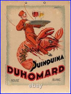 Affiche Poster Duhomard Quinquina