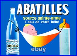 Affiche Poster Eau Abatilles