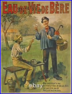 Affiche Poster Eau De Vie De Bere