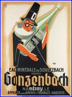 Affiche Poster Eau Soultzbach Gonzenbach