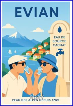 Affiche Poster Evian
