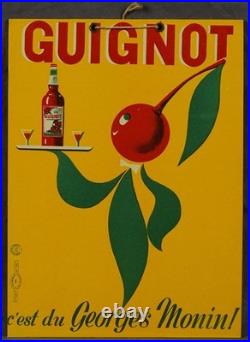 Affiche Poster Guignot Georges Monin