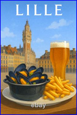 Affiche Poster Lille