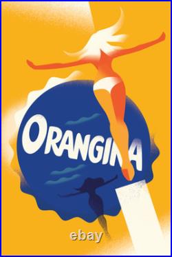 Affiche Poster Orangina