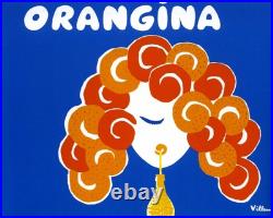 Affiche Poster Orangina