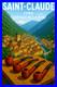 Affiche Poster Saint Claude Jura