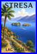 Affiche Poster Stresa Lac Majeur