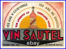 Affiche Poster Vin Sautel