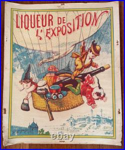 Affiche Publicitaire Ancienne, Affichette, Étiquettes De Bouteilles, Absinthe