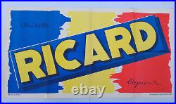 Affiche Publicitaire Ancienne Ricard