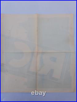 Affiche Publicitaire Ancienne Ricard