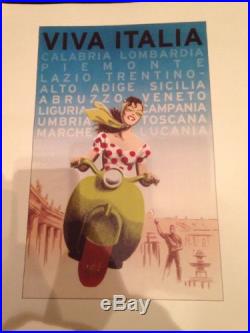Affiche Publicitaire Viva Italia