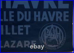 Affiche Rene Mery Regates Du Havre Port Autonome Du Havre Grand Prix Frank Z218