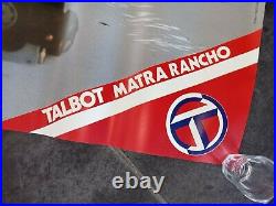 Affiche Talbot Matra Rancho