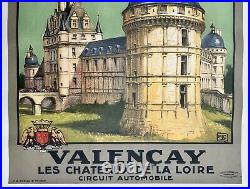 Affiche Valençay / Circuit Automobile Château de la Loire Par Alo
