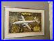 Affiche ancienne Air France Super Constellation Lucien Boucher Originale