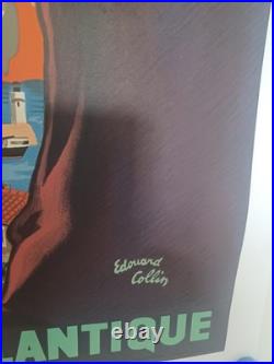 Affiche ancienne Allez en CORSE par Collin