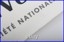 Affiche ancienne Chemins de fer français NORMANDIE SNCF René GENIS