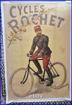 Affiche ancienne Cycles, vélo, huge Poster