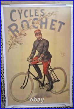 Affiche ancienne Cycles, vélo, huge Poster