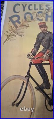 Affiche ancienne Cycles, vélo, huge Poster