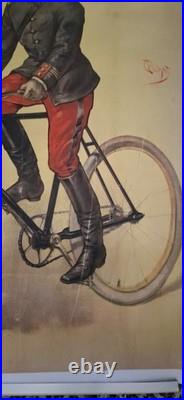 Affiche ancienne Cycles, vélo, huge Poster