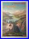 Affiche ancienne Engadine Suisse Hugo D'Alesi
