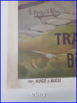 Affiche ancienne Engadine Suisse Hugo D'Alesi