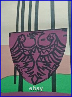 Affiche ancienne Gronowski, Tadeusz (1894-1990) Grunwald Lipiec Original. Poland