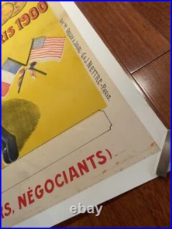Affiche ancienne, affiche originale, vintage French posters, machine à coudre