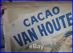 Affiche ancienne cacao Van Houten