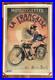 Affiche ancienne, moto, affiche originale, affiche, original Motocycle