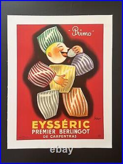 Affiche ancienne originale BERLINGOTS EYSSÉRIC BELLENGER ANNÉES 50