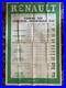 Affiche ancienne originale Renault 1936