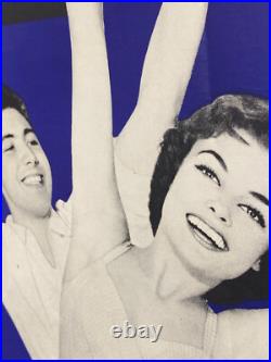 Affiche ancienne originale souriez GIBBS 120 X 80 cm