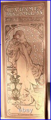 Affiche ancienne signée Mucha