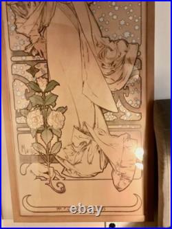 Affiche ancienne signée Mucha