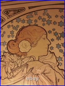 Affiche ancienne signée Mucha