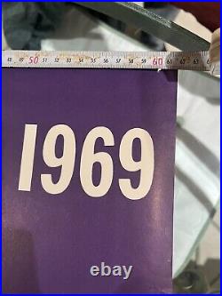 Affiche ancienne sncf 1969 Rare Train Emprunt Publicité