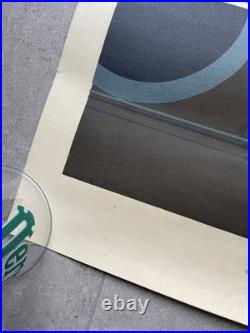 Affiche de Fix-Masseau pour LA VIE DU RAIL 1986 TGV 47 x 67 cm