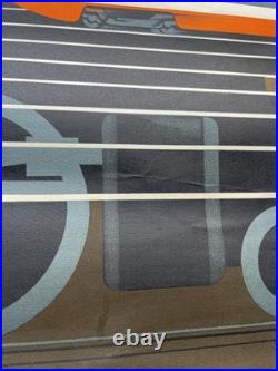 Affiche de Fix-Masseau pour LA VIE DU RAIL 1986 TGV 47 x 67 cm